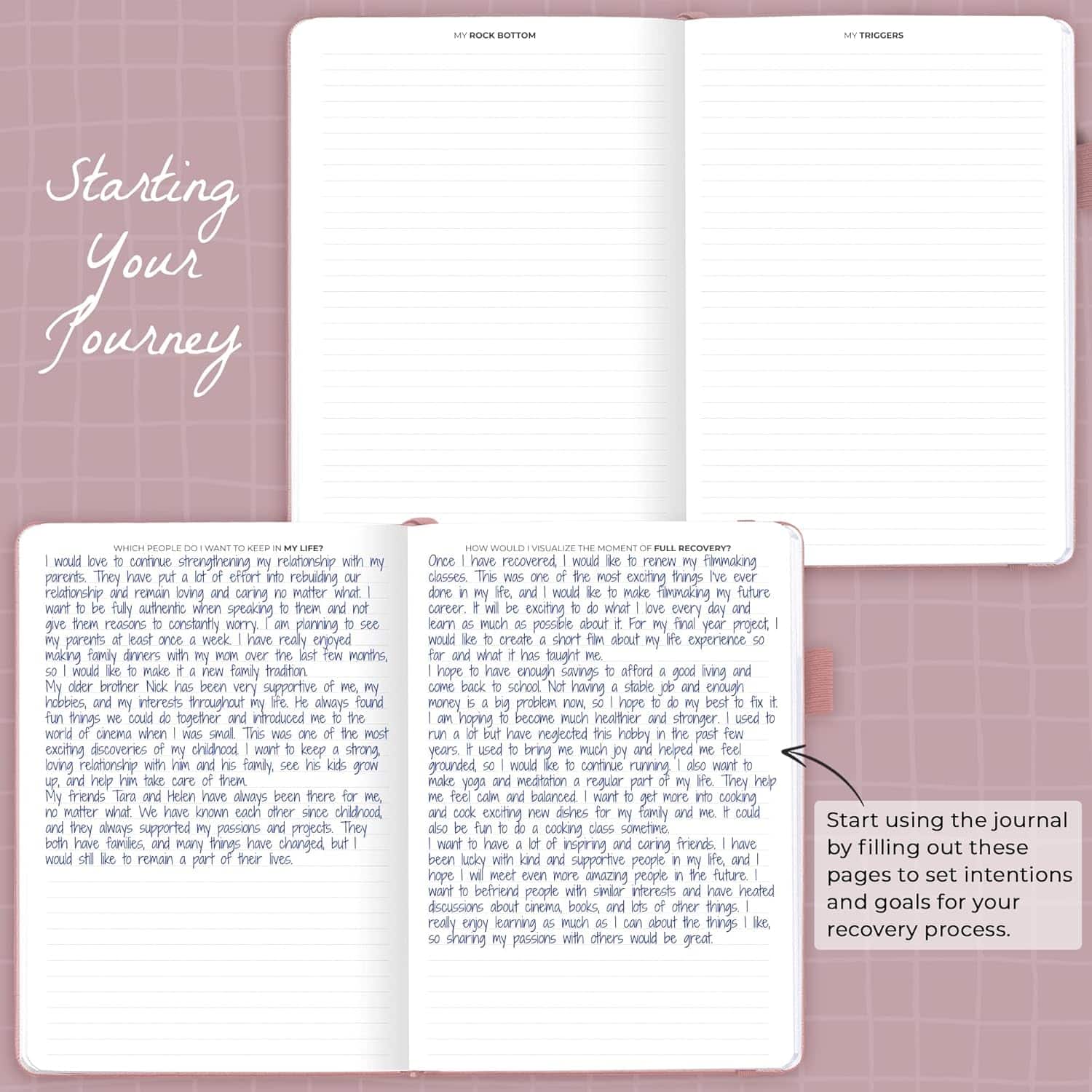 Clever Fox Addiction Recovery Journal - Image 2