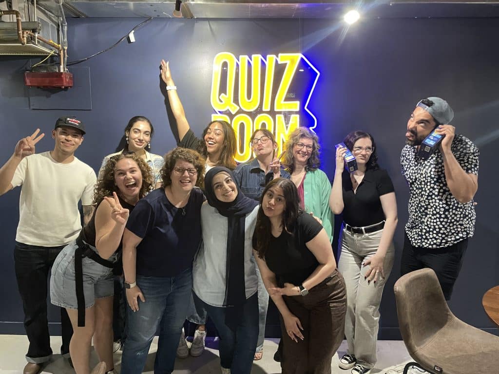 Toronto Therapy Team at Quiz Room in Toronto